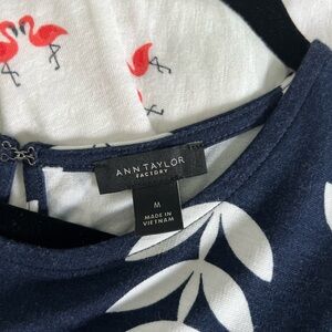 Ann Taylor peplum top